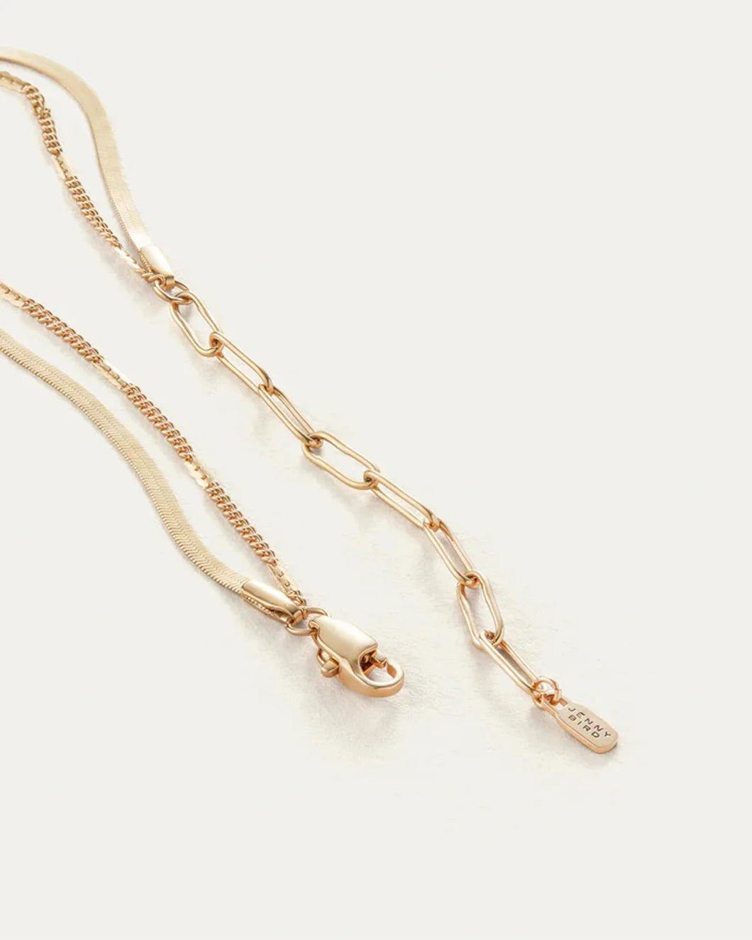 JENNY BIRD Surfside anklet gold front detail