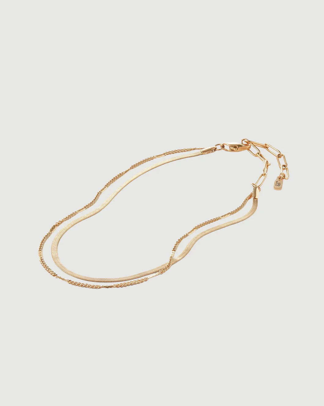 JENNY BIRD Surfside anklet gold isolated