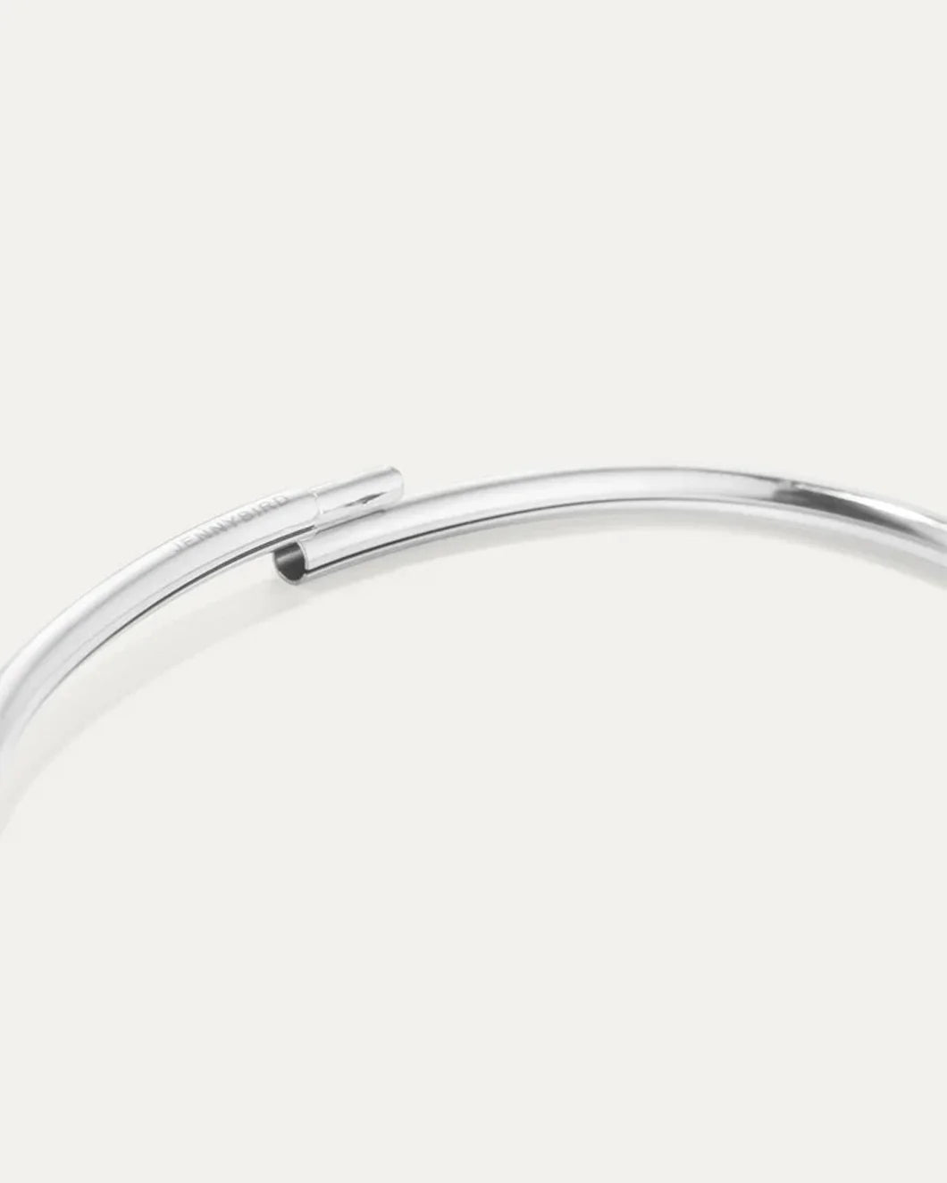 JENNY BIRD dane anklet silver front detail