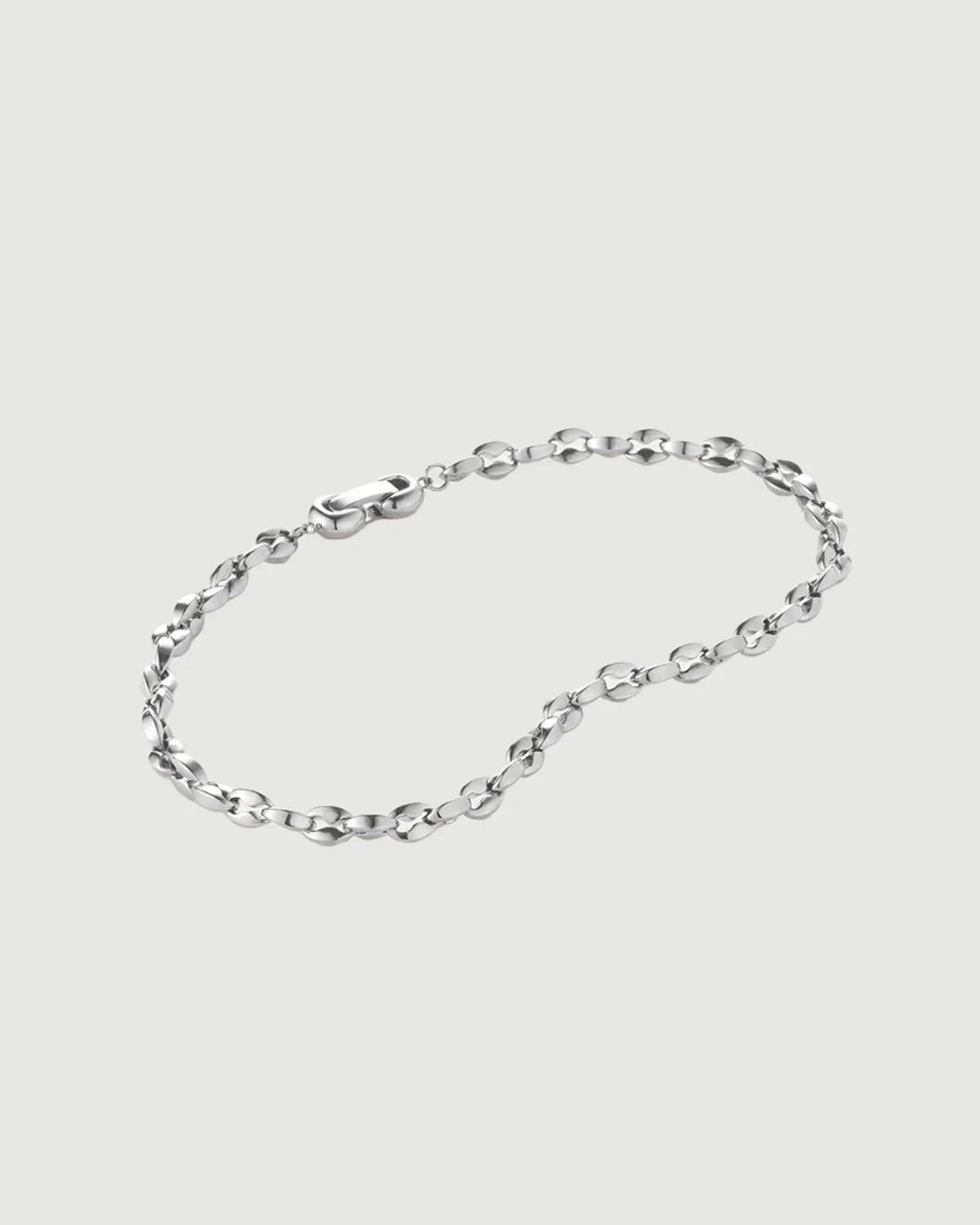 JENNY BIRD dhani anklet silver front isolated
