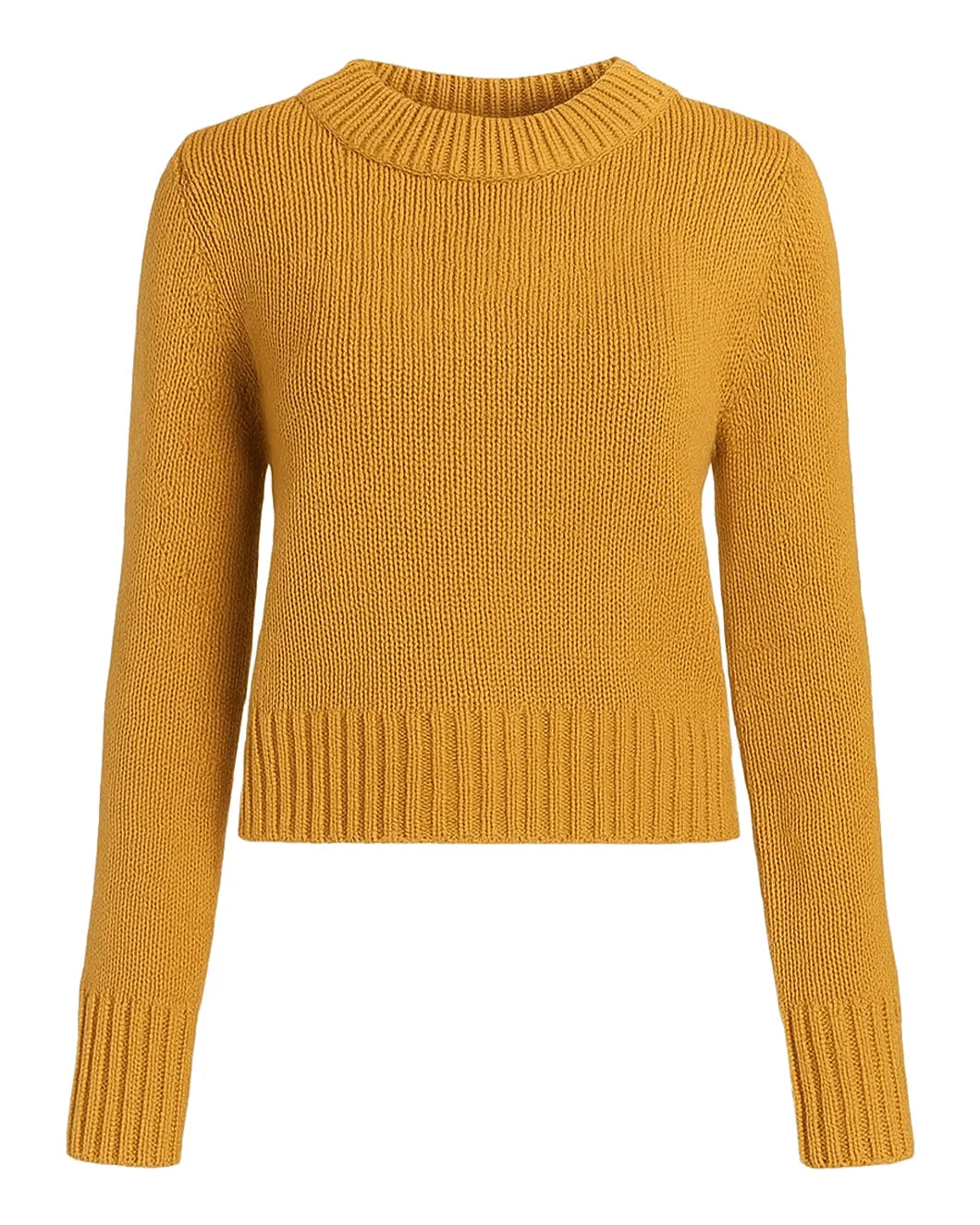 LA LIGNE solid mini marin mustard front isolated