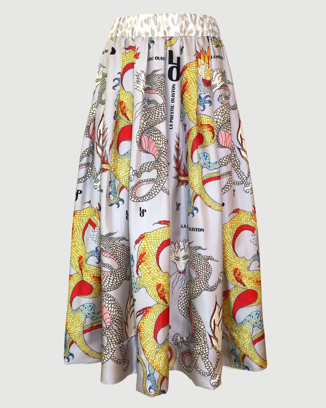 LA PRESTIC Venise skirt Mix Dragon isolated
