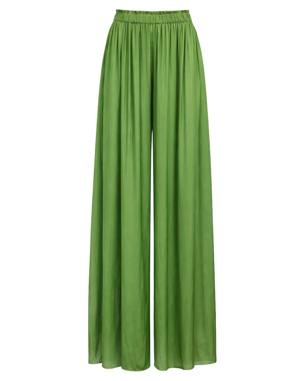 LA LIGNE fleur pant green front isolated