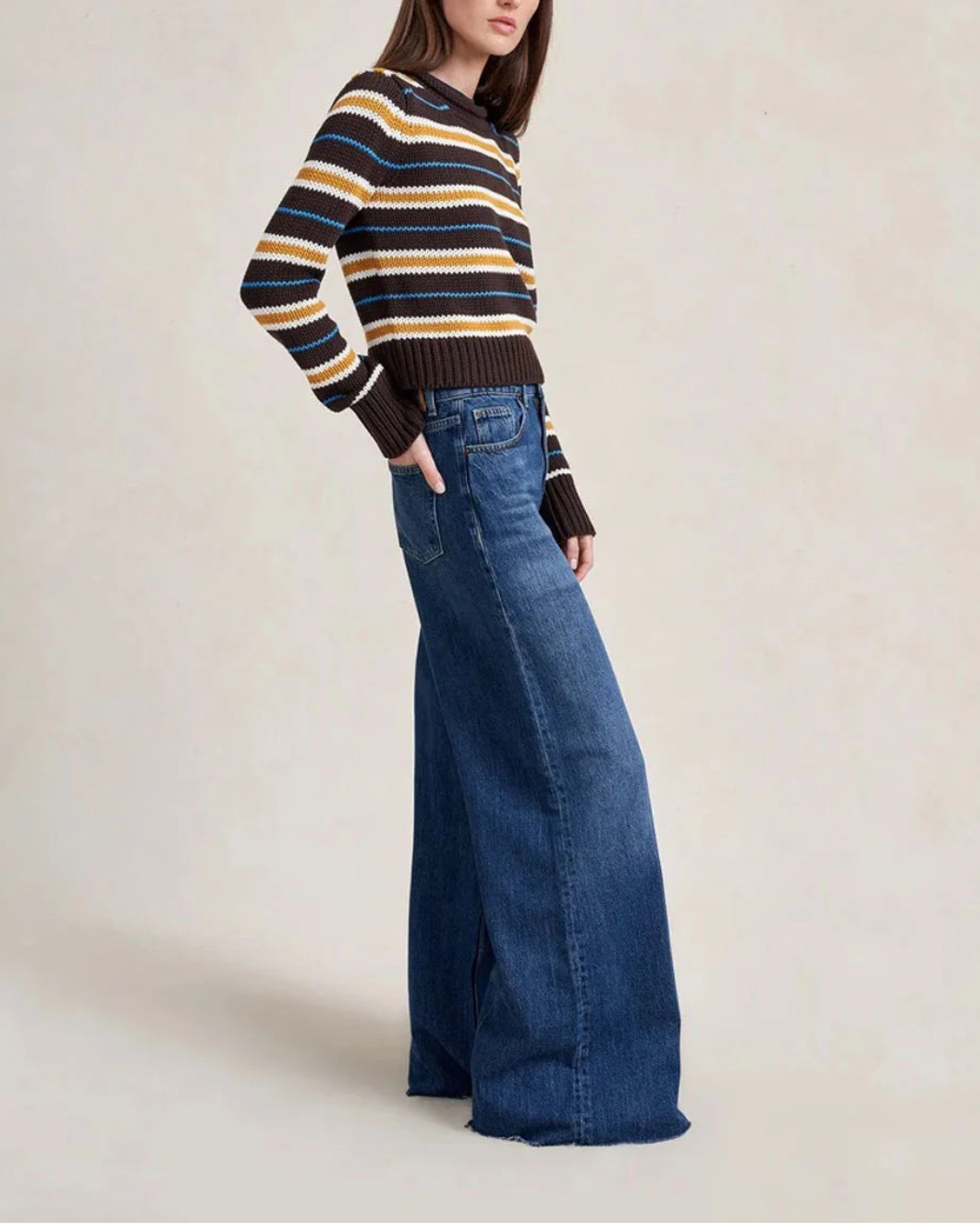 LA LIGNE Mini Marina Sweater CCBS on figure side