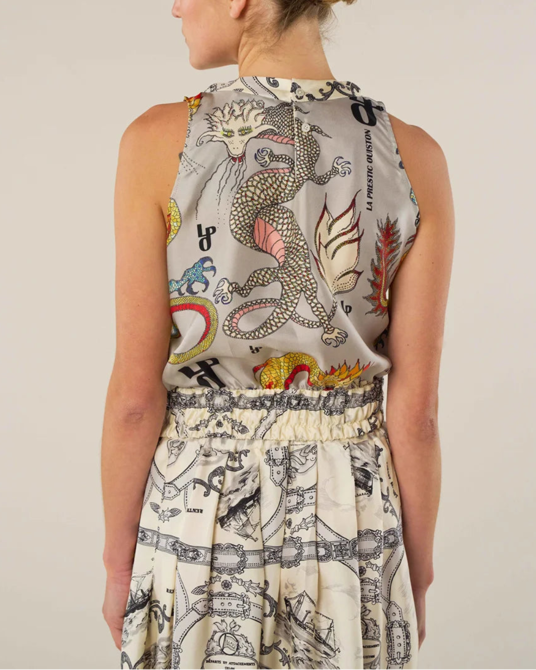 LA PRESTIC set top-Mix-Dragon on figure back