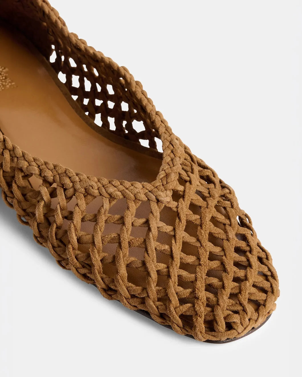 LE MONDE BERYL Regency Knotted Ballet Flats front detail