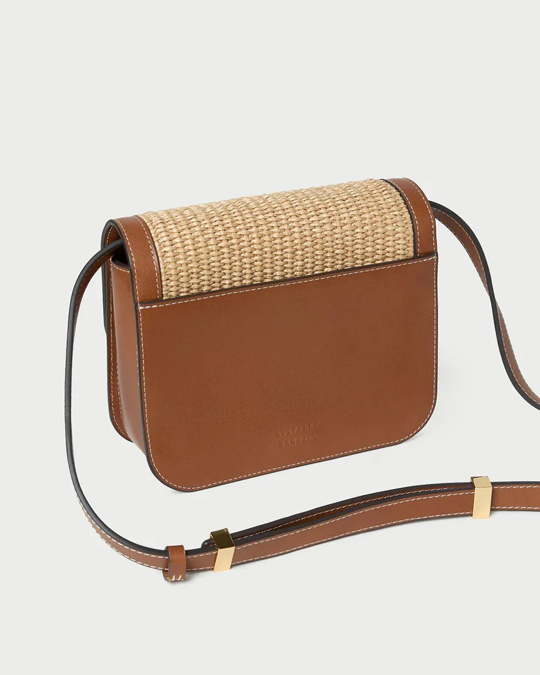 LOEFFLER RANDALL Desi Crossbody with Lock Hardware back