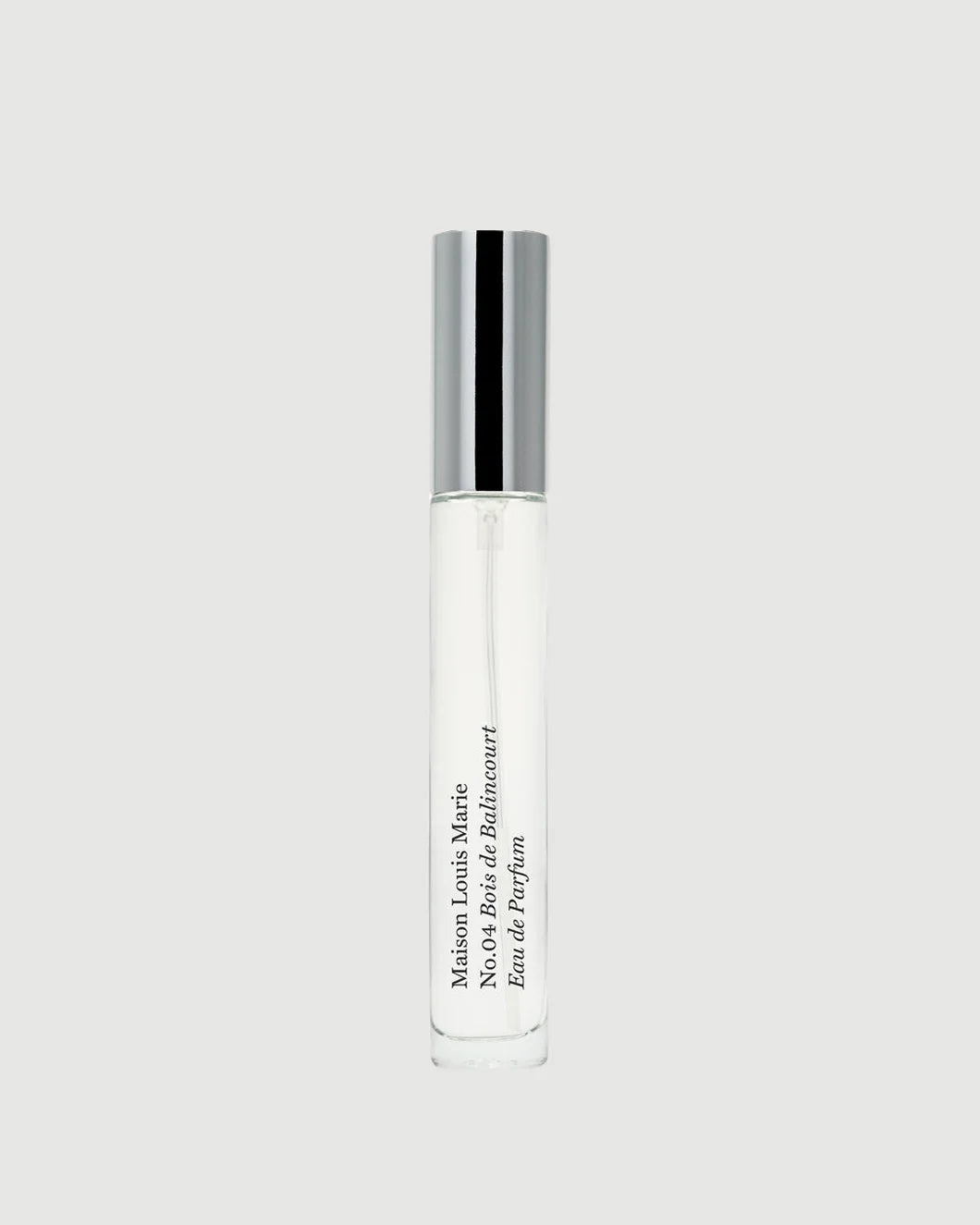 MAISON LOUIS MARIE No. 04 Bois de Balincourt Travel Spray isolated