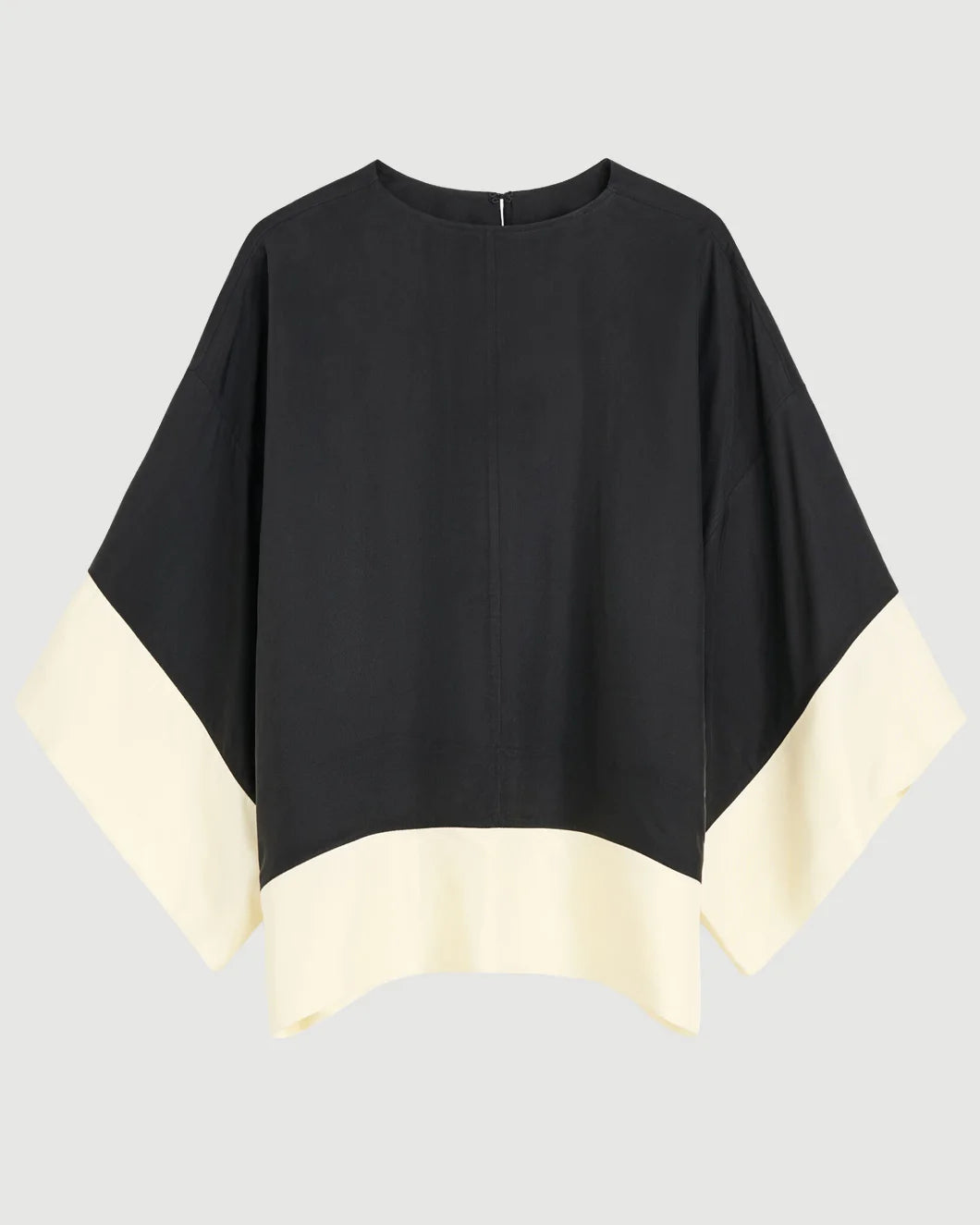 MALENE BIRGER Cicie Blouse black white isolated