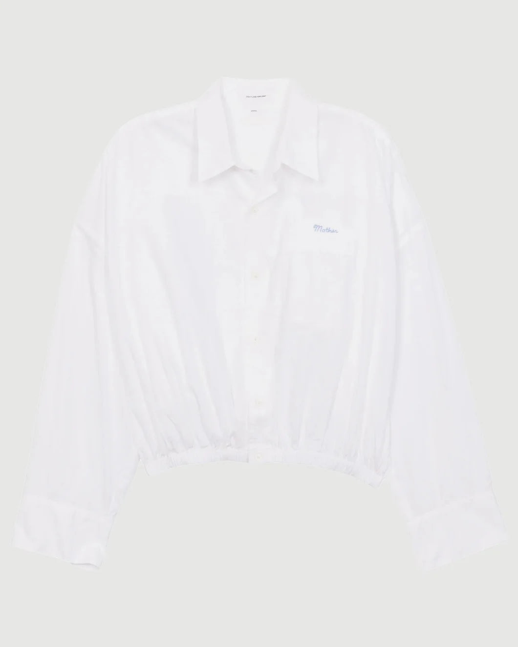 MOTHER the scrunchie frenchie white isolated