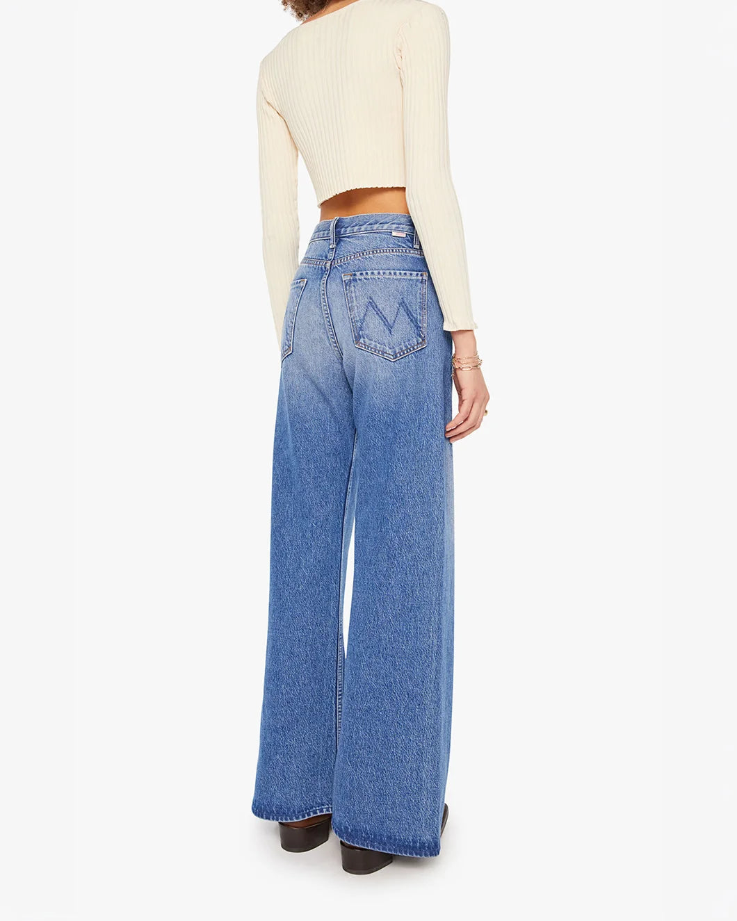 MOTHER rld the lemon twist sneak on figure back
