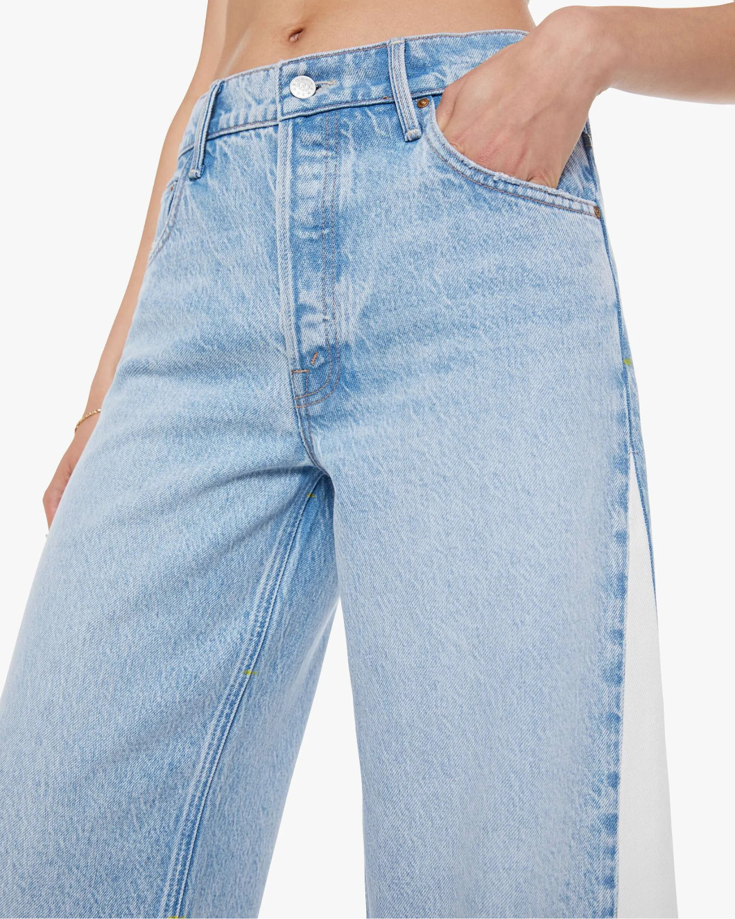 MOTHER the nacho double dip nerdy fray deep fried on figure front detail