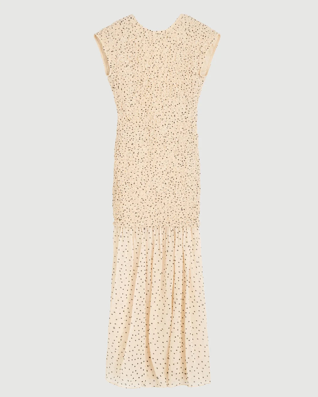 Malene Birger Corinna maxi dress polka dot print isolated