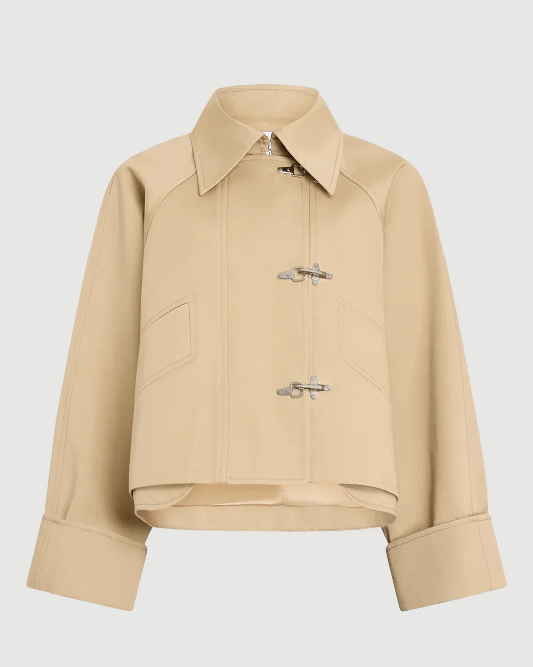 PATOU Oversize Cropped Park Sand isolated