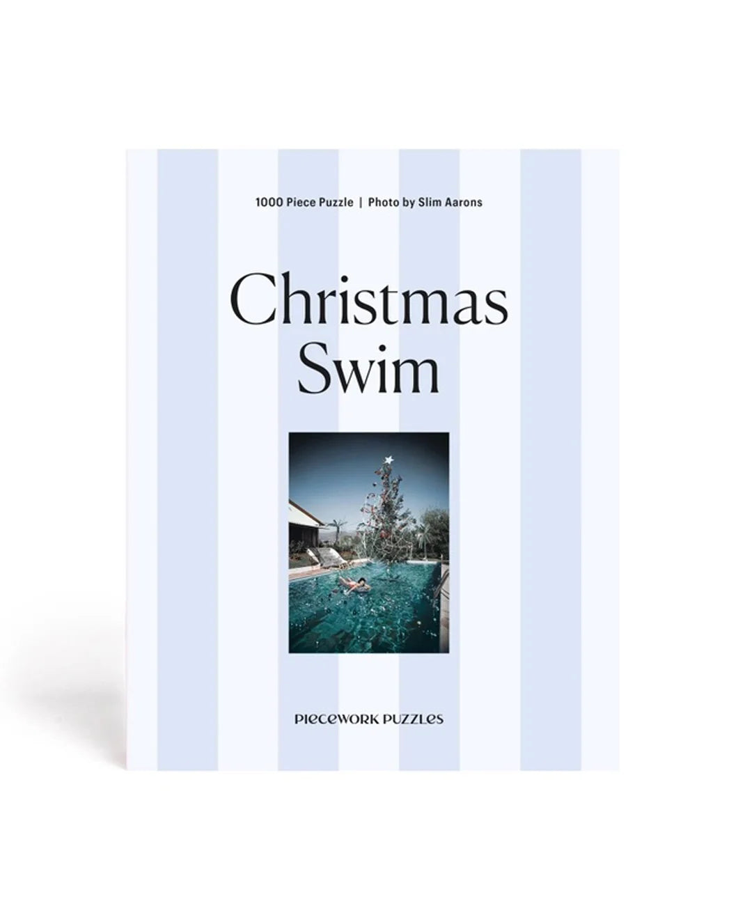 PIECEWORK PUZZLES Christmas Swim front isolated