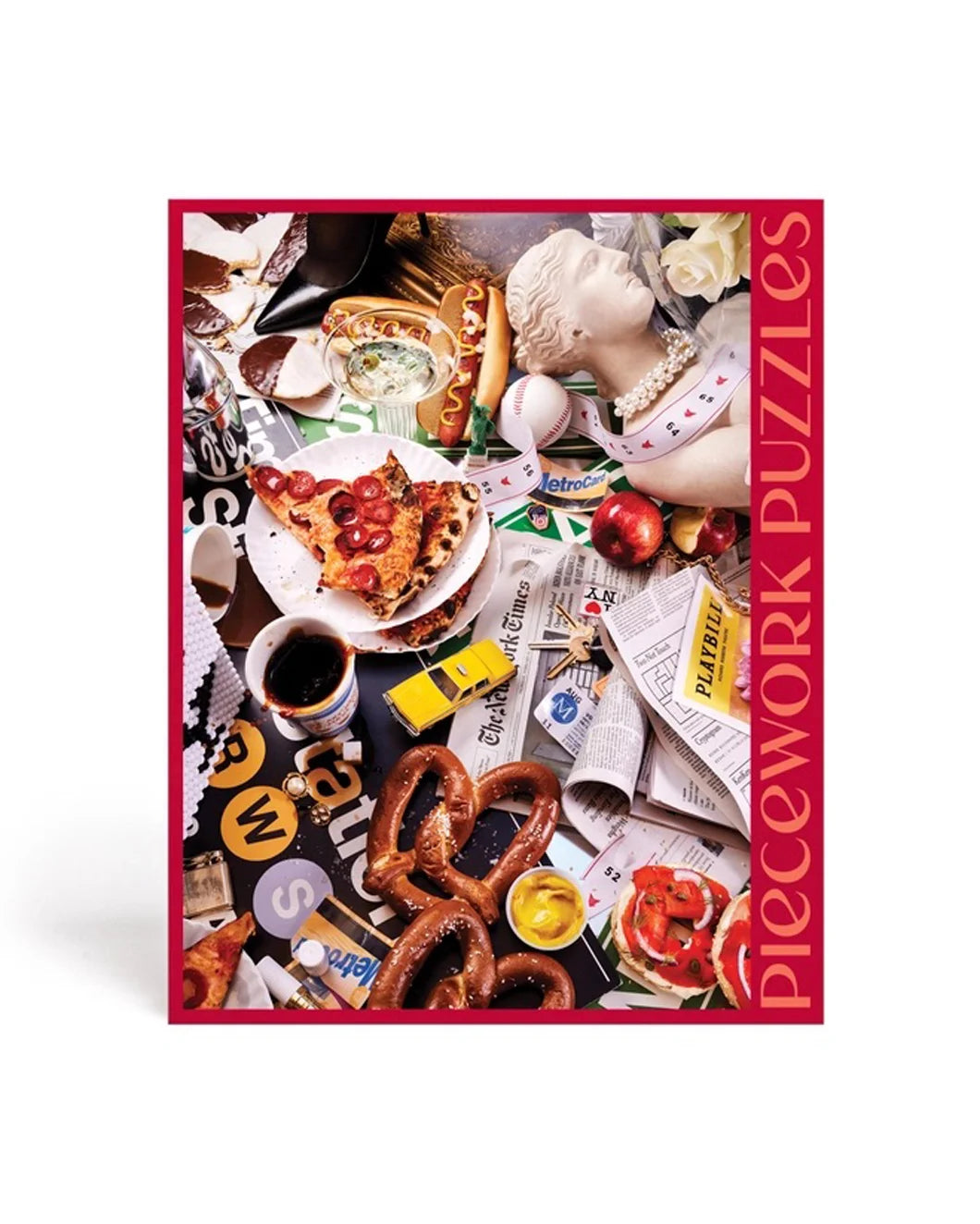 PIECEWORK PUZZLES I Heart NY Puzzle back