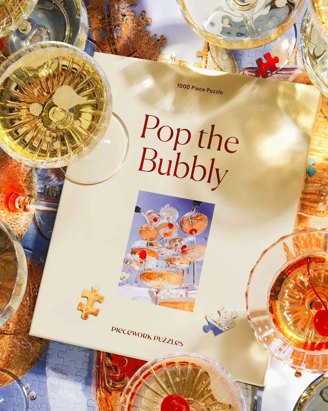 PIECEWORK PUZZLES pop the bubbly top