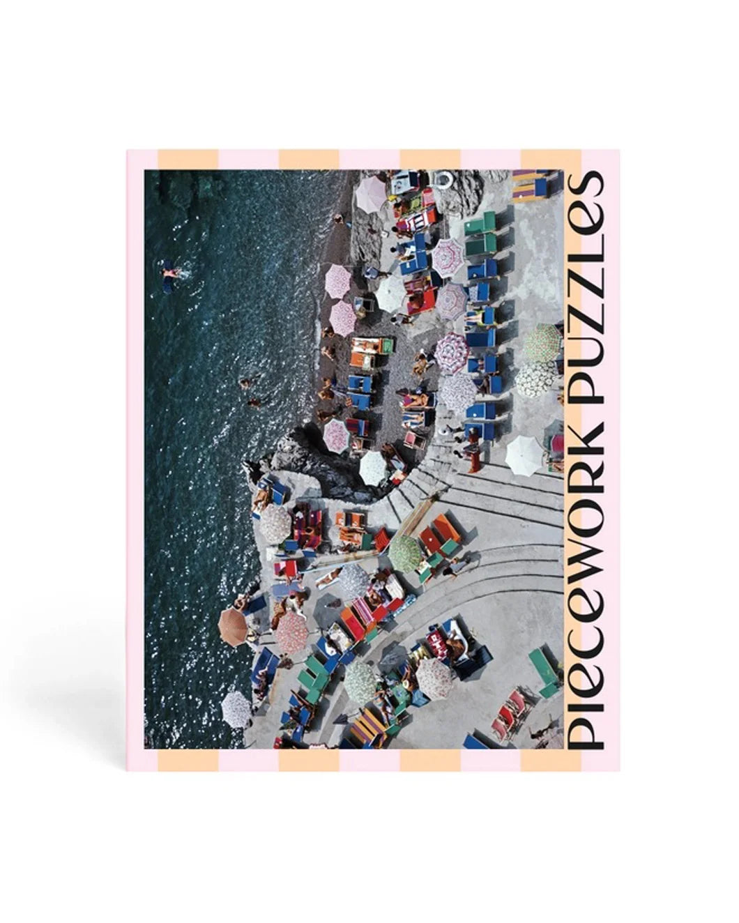 PIECEWORK PUZZLES positano beach back