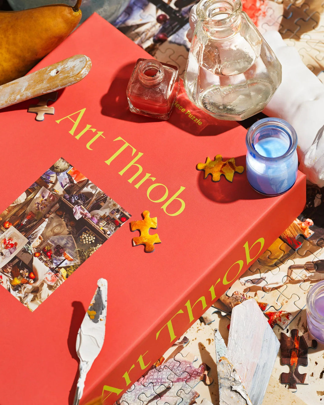 PIECEWORK PUZZLES art throb 1000 piece puzzle box