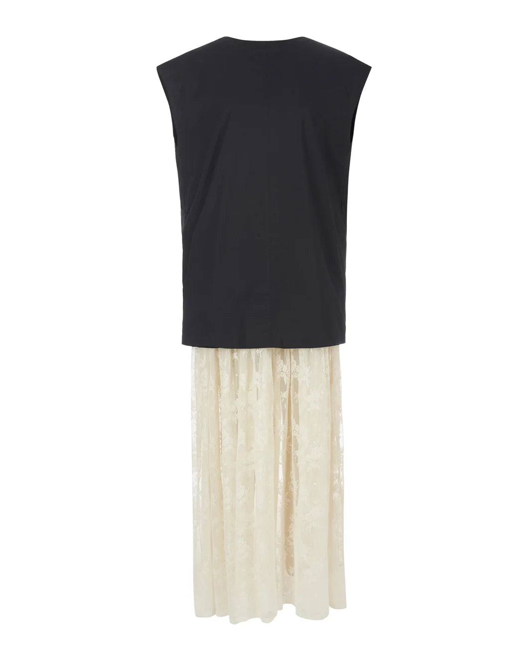 rachel comey Cheers Dress black and white lace