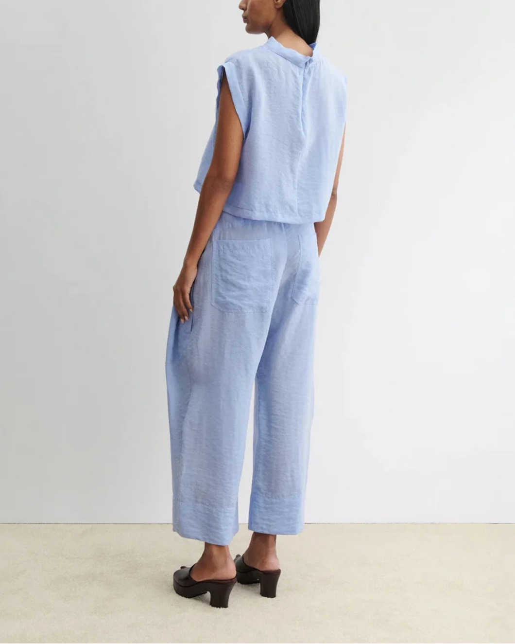 RACHEL COMEY Dini Pant Light Blue on figure back