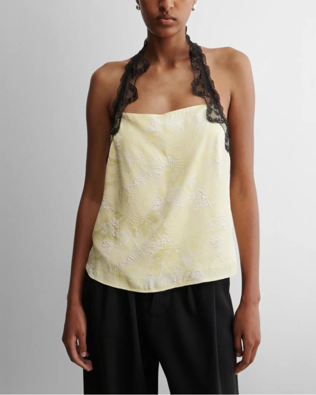 Rachel Comey Gough Top Lemon on figure front