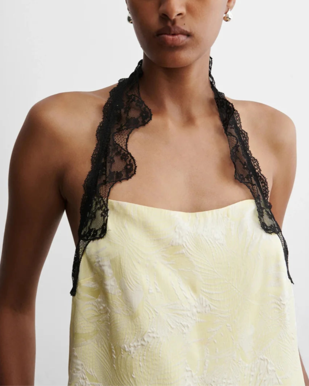 Rachel Comey Gough Top Lemon on figure front