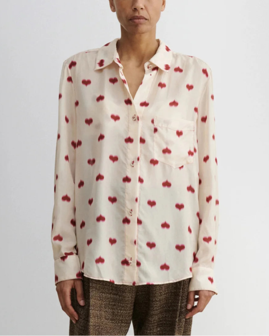 RACHEL COMEY Lilo Top blush on figure front