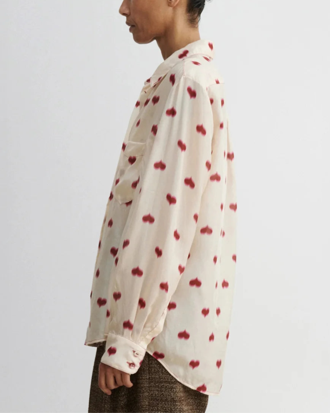 RACHEL COMEY Lilo Top blush on figure side