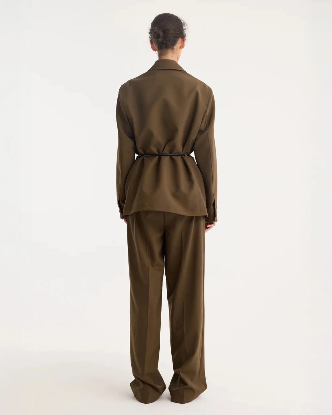 ROHE safari balzer jacket forest on figure back