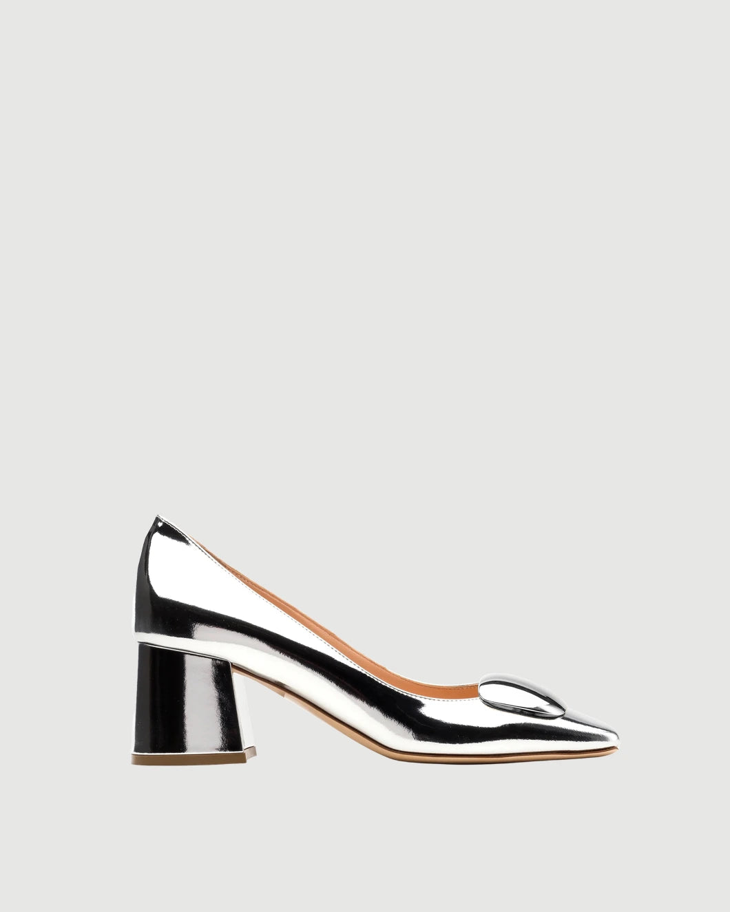 RUPERT SANDERSON naxos pump silver isolated