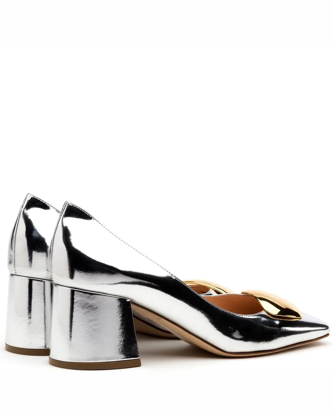 RUPERT SANDERSON Naxos Pump Silver back