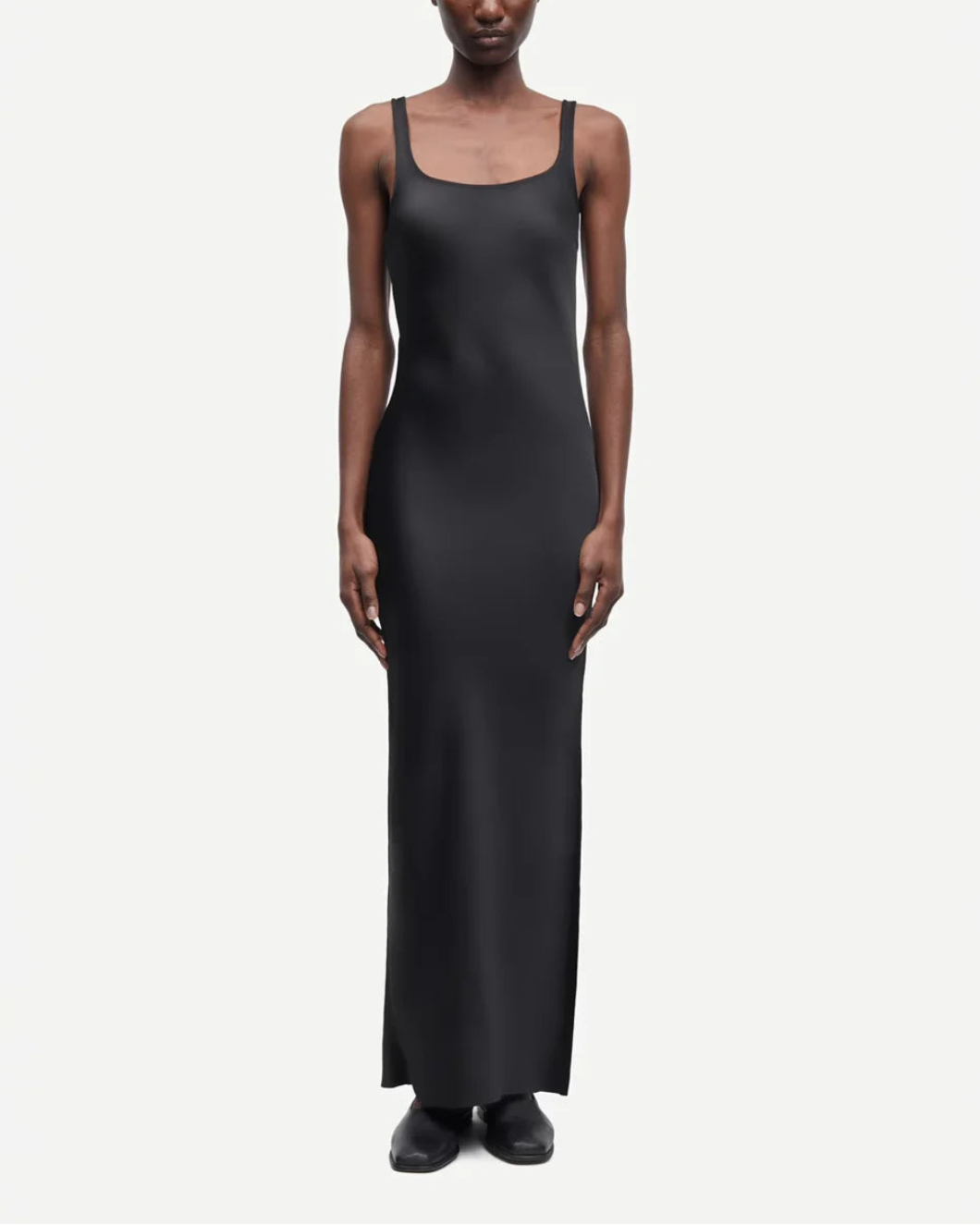 SAMSOE SAMSOE Sunna dress black on figure front