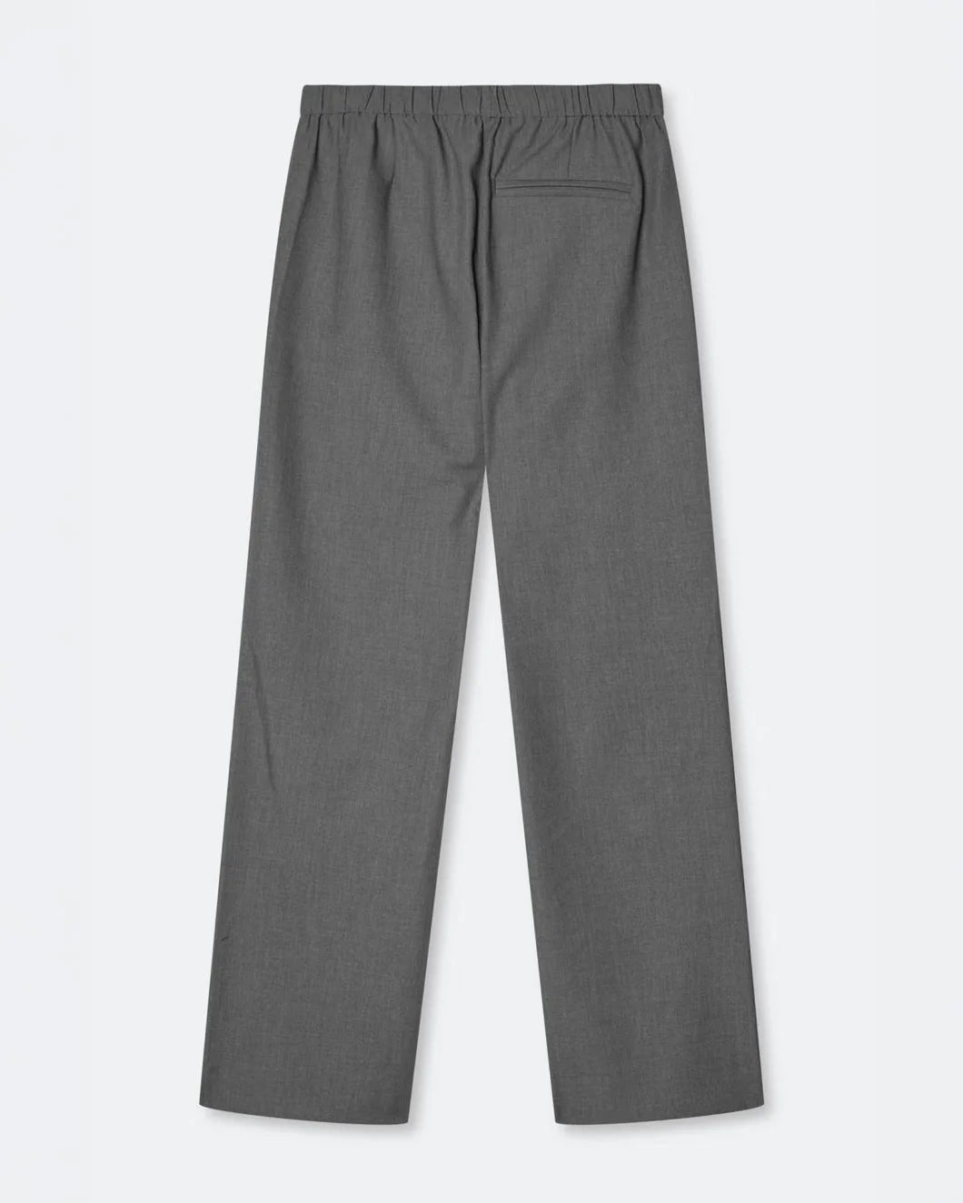 SAMSOE SAMSOE Sahoys Straight Trousers grey mel back