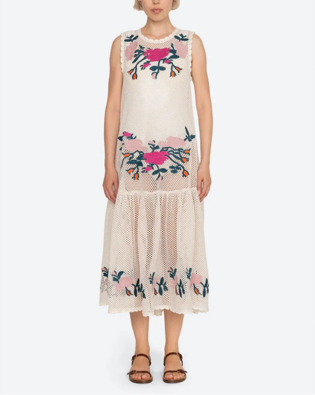 SEA NY Carmela dress on figure front