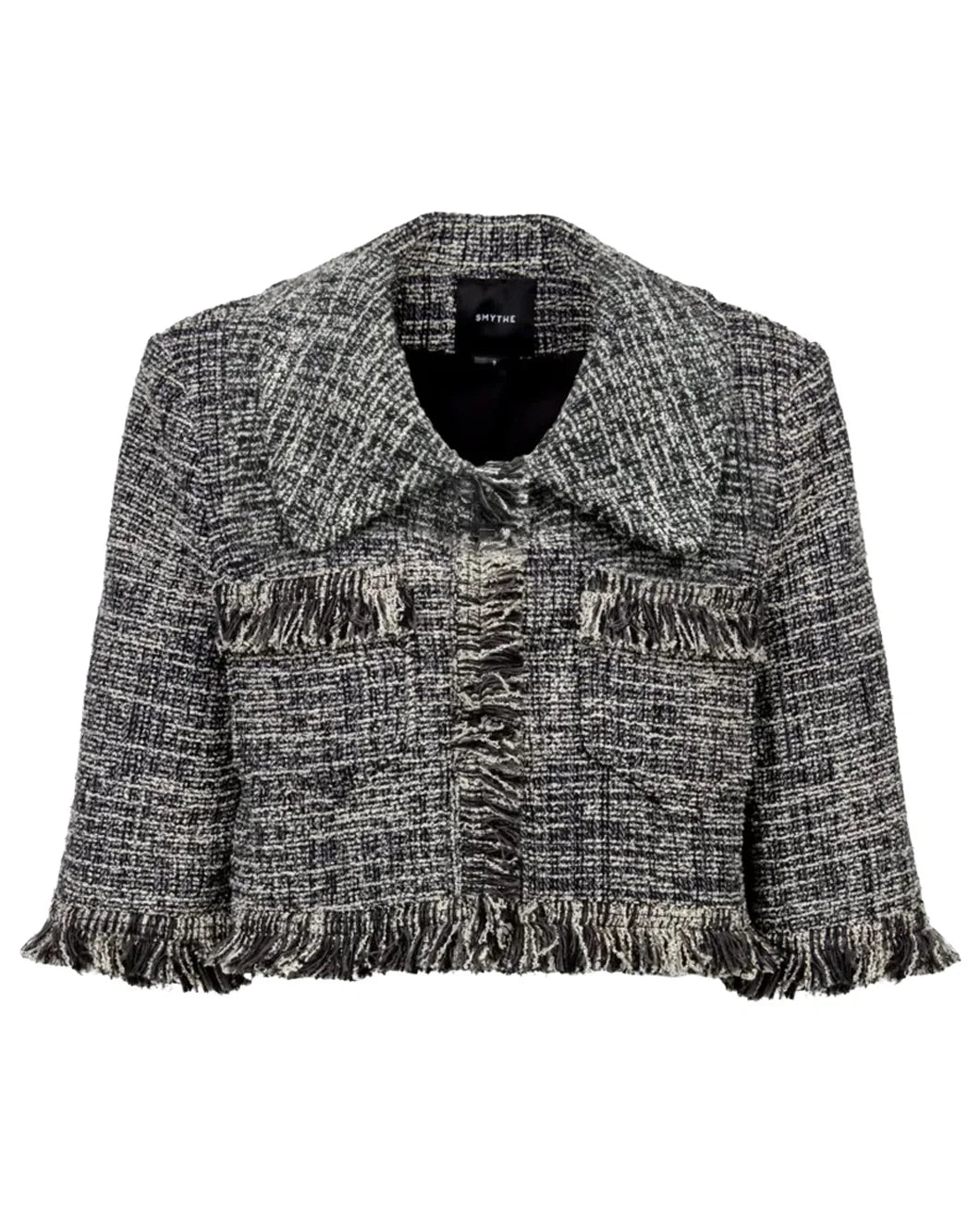 SMYTHE cropped sleeve mini jacket isolated