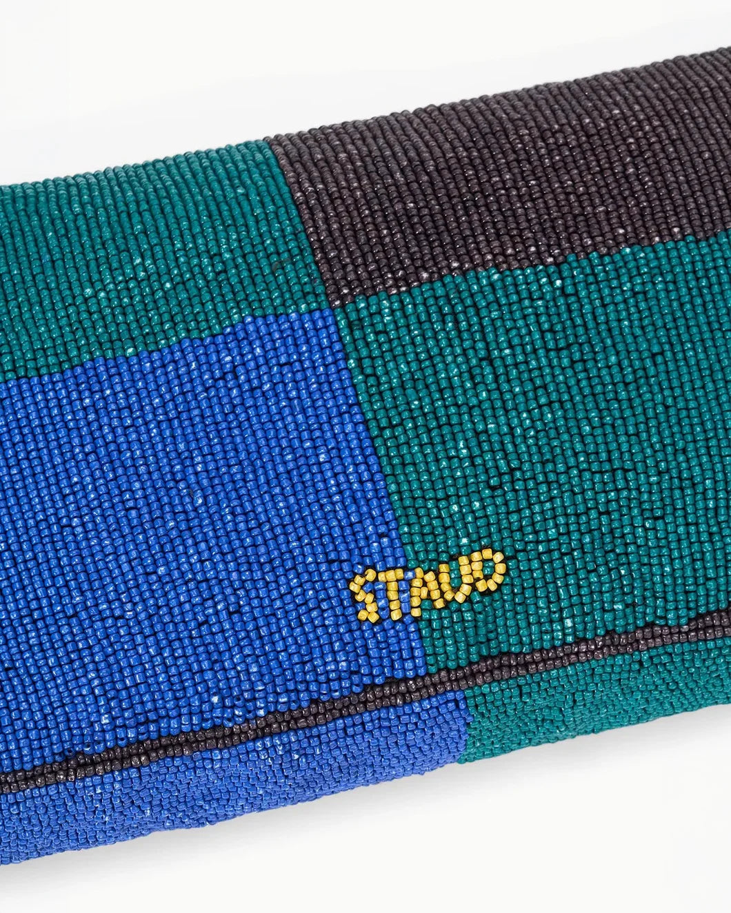 STAUD TIimmy convertable shoulder bag conch shell back detail