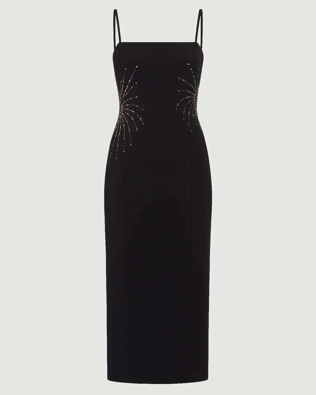 knee length dresses for ladies STAUD, Britney Dress in Firework, Size Medium