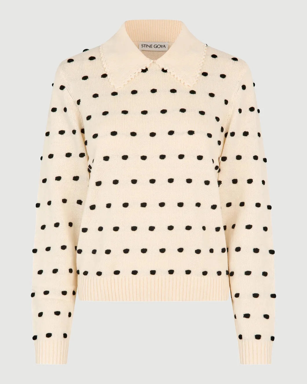 STINE GOYA Bobble Collar Sweater isolated