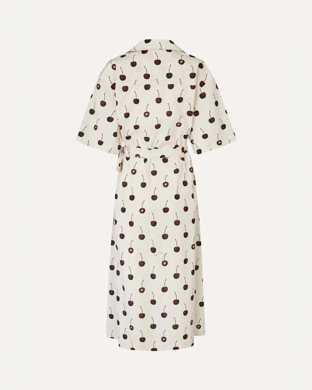 STINE GOYA Workwear Midi Dress Cherries back