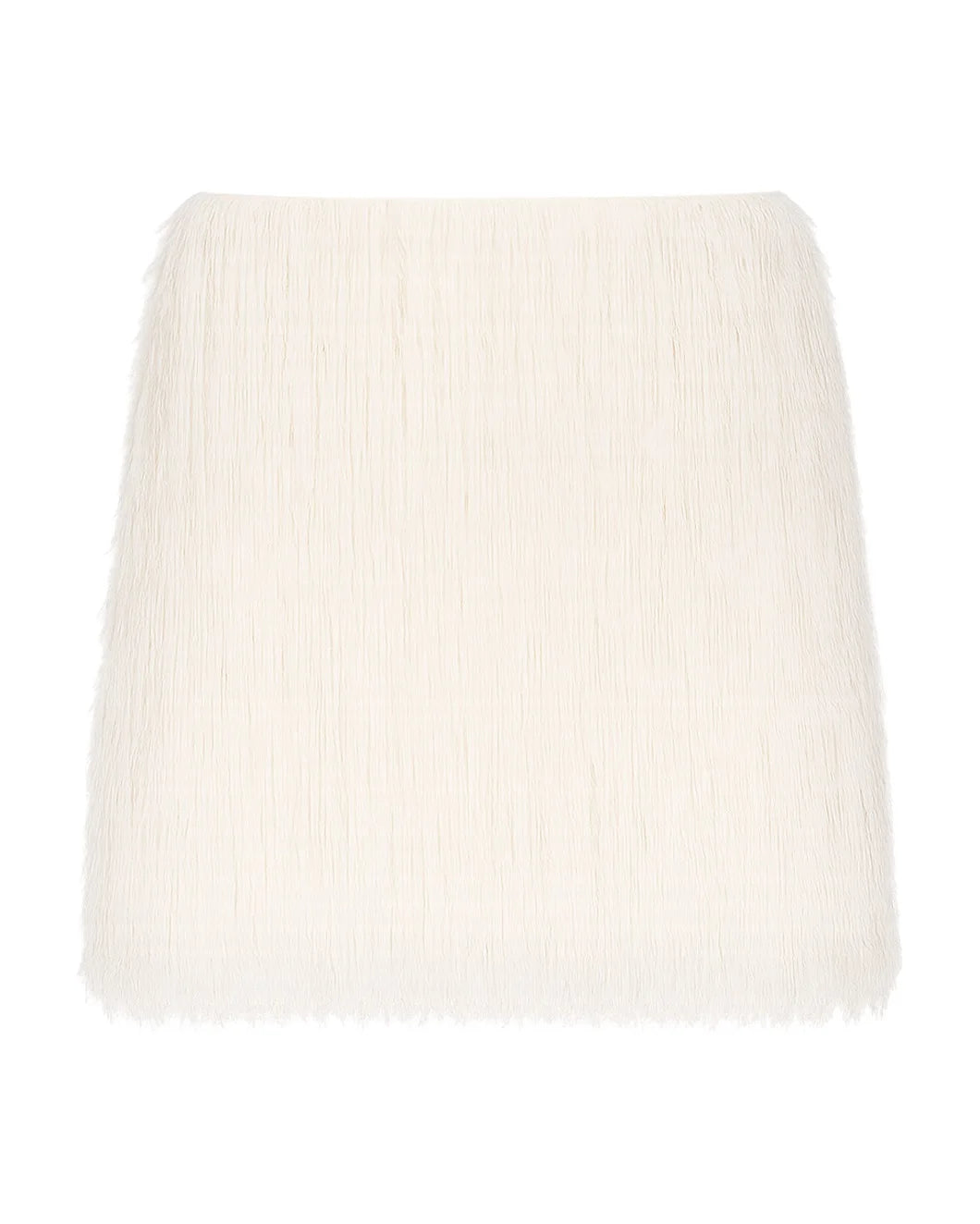 THE GARMENT sally mini skirt white front isolated