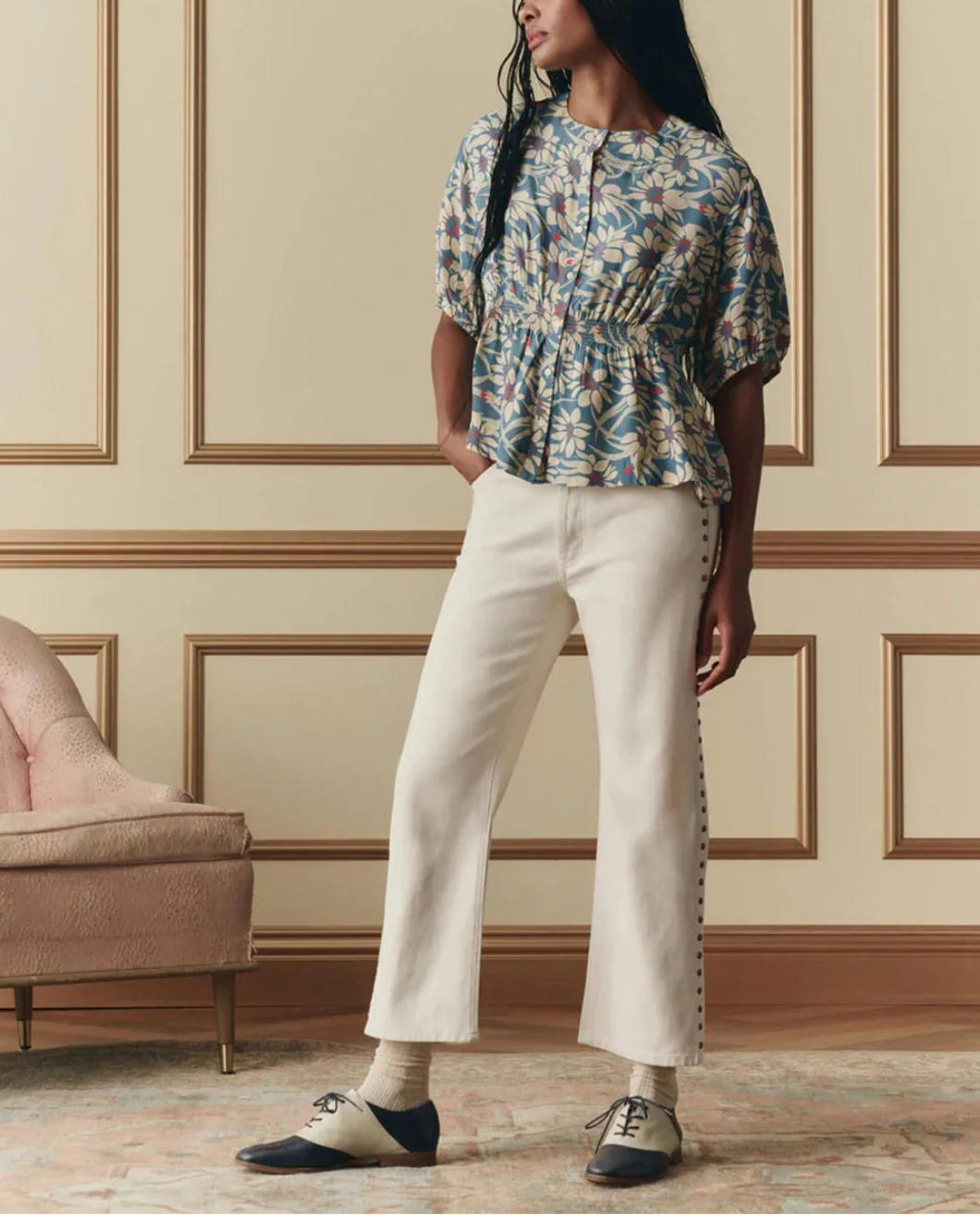 THE GREAT The Studded Wayne Jean on figure front