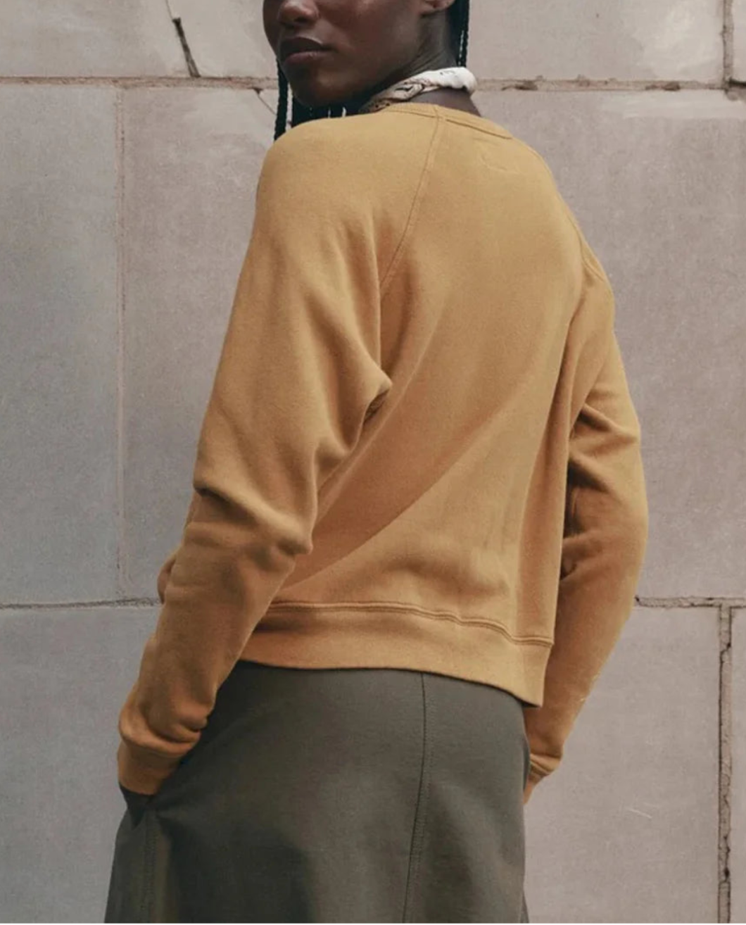 THE GREAT The Fleece Rookie Sweatshirt back