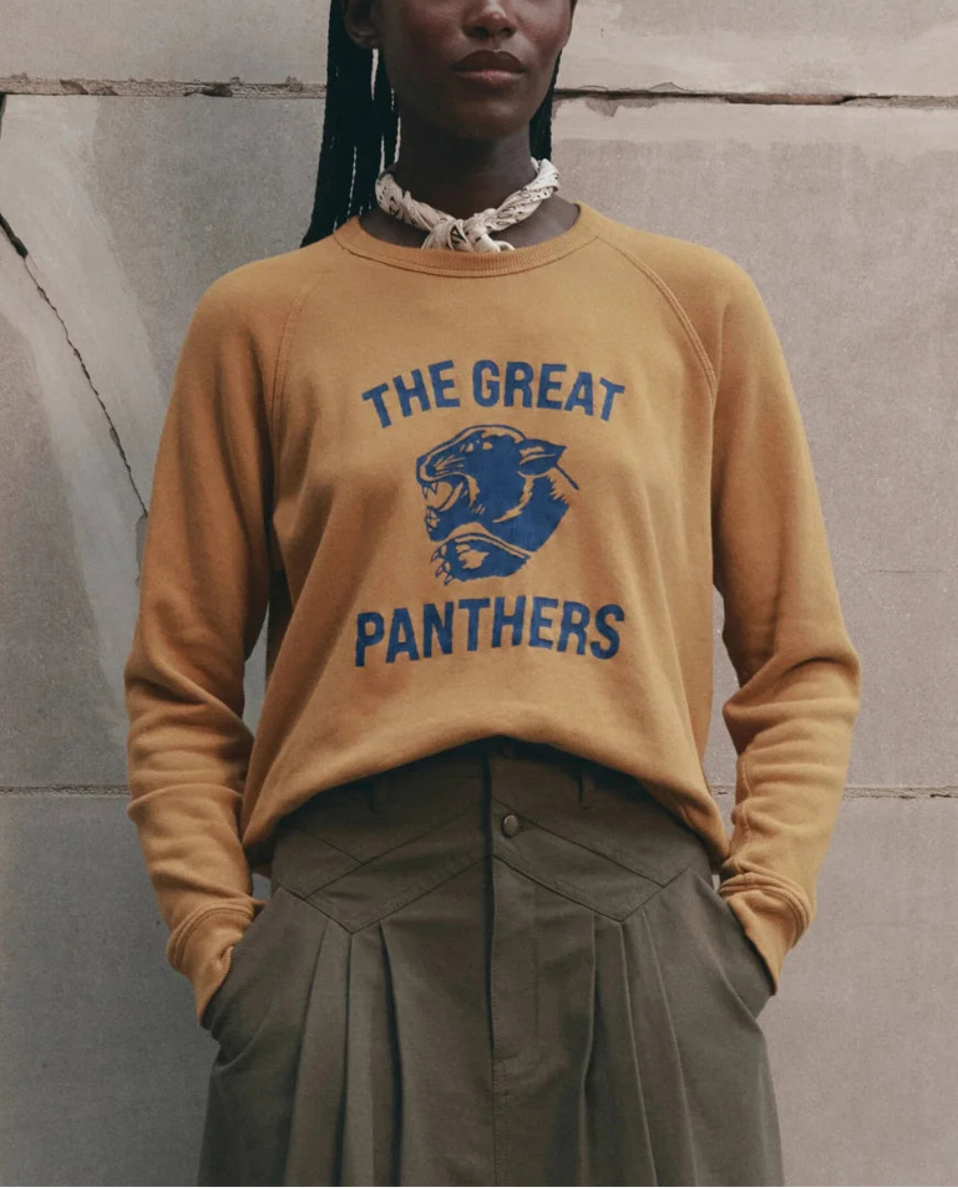 THE GREAT The Fleece Rookie Sweatshirt front
