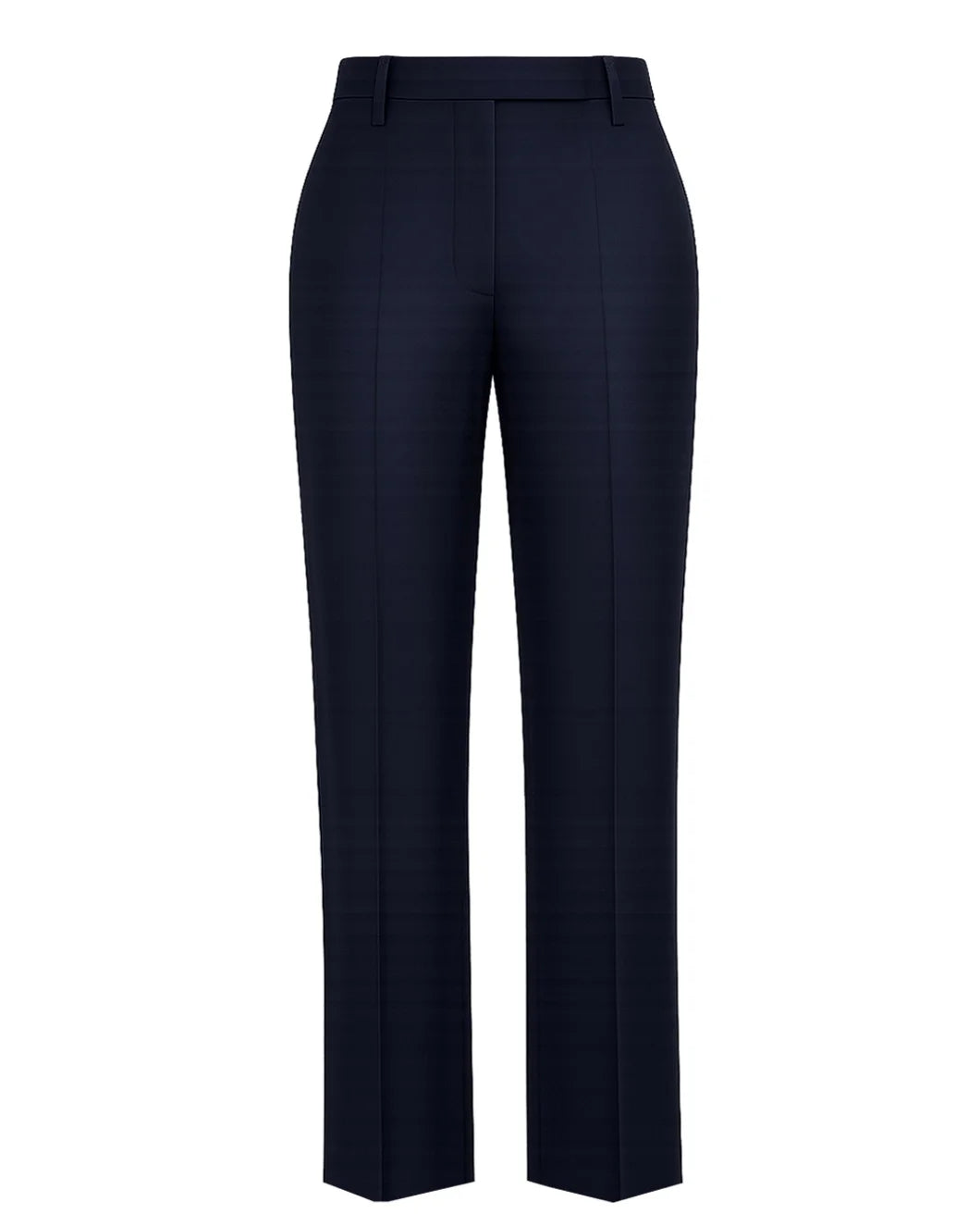 THOM BROWNE Relaxed Classic Beltloop Trousers navy isolated