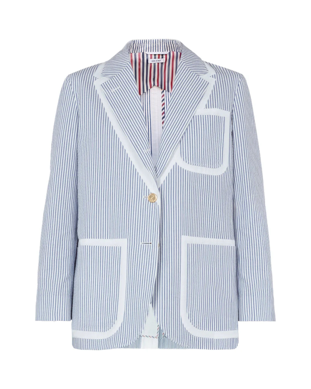 Thom Browne Sack Patch Pocket Sportcoat front isolated
