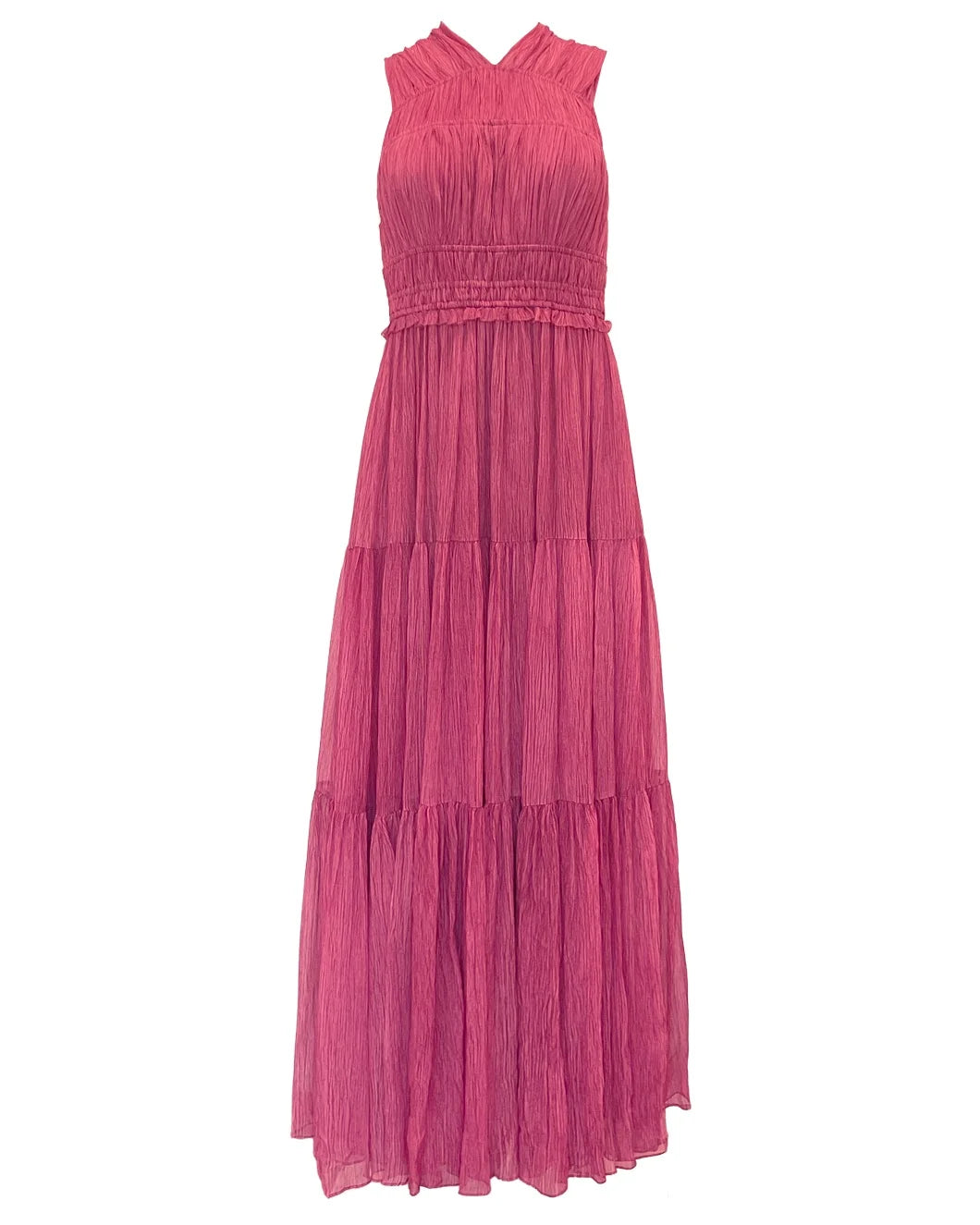 Ulla Johnson Freesia gown pink front isolated