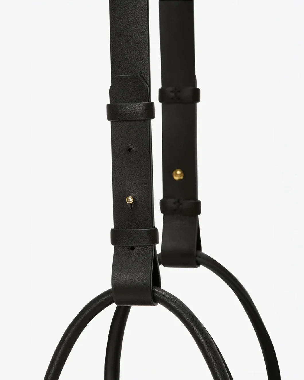 VICTORIA BECKHAM Victoria Plié Bag In Black Leather detail