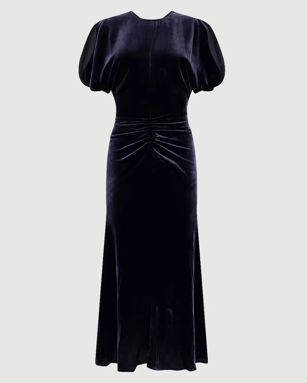 VICTORIA BECKHAM Bela Midi Dress isolated