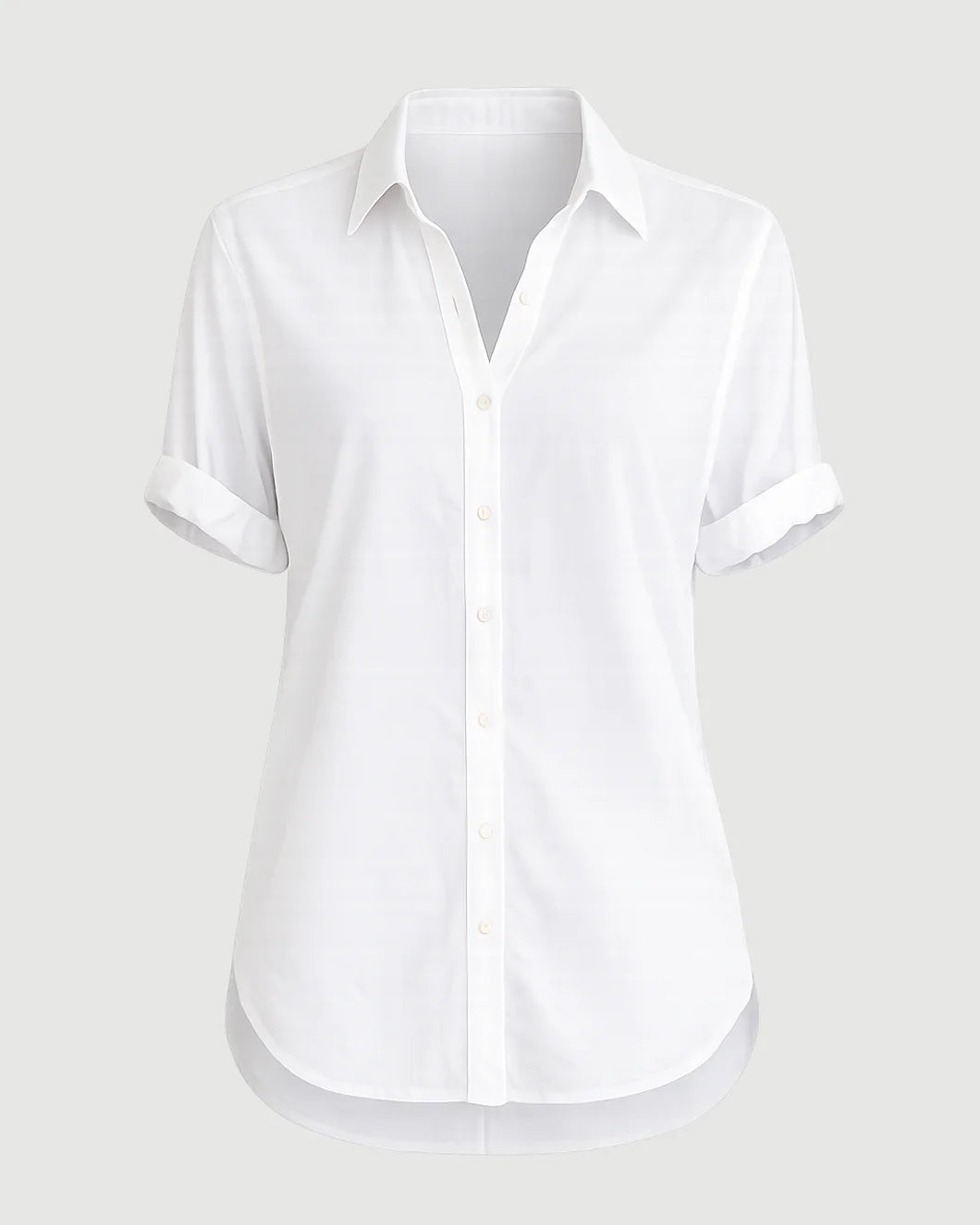 XIRENA Channing Shirt white isolated